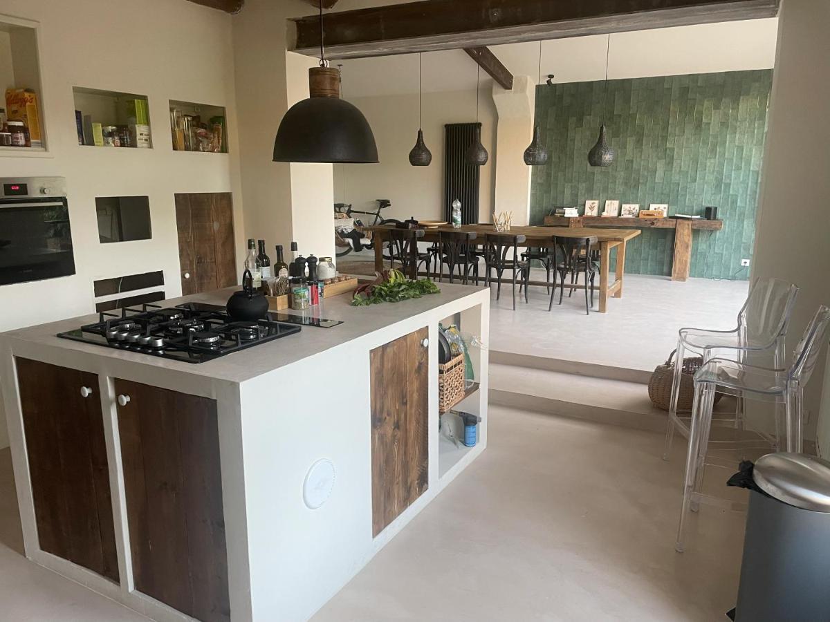 Provenzalisches Landhaus Les Martinets Am Fusse Des Mont Ventoux Villes-sur-Auzon Exteriör bild