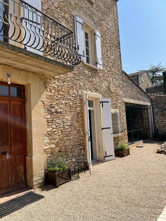 Provenzalisches Landhaus Les Martinets Am Fusse Des Mont Ventoux Villes-sur-Auzon Exteriör bild